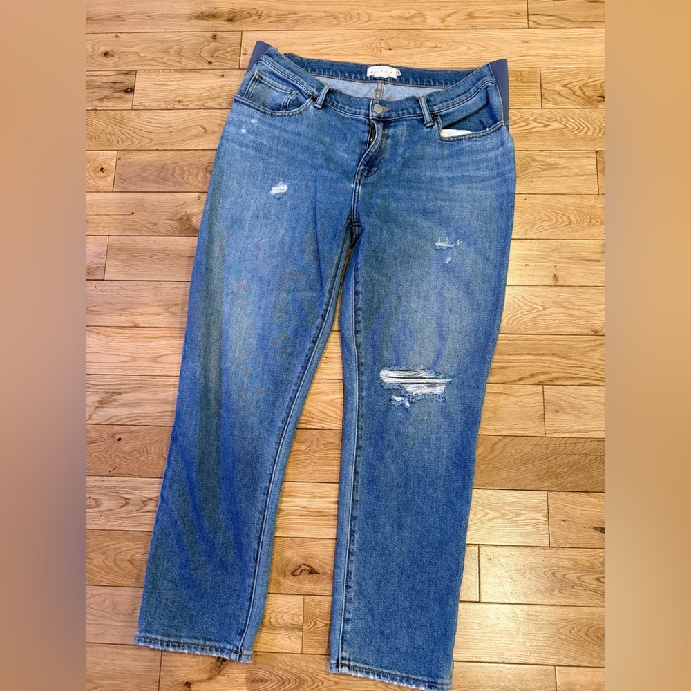 Hatch Maternity Boyfriend Jeans